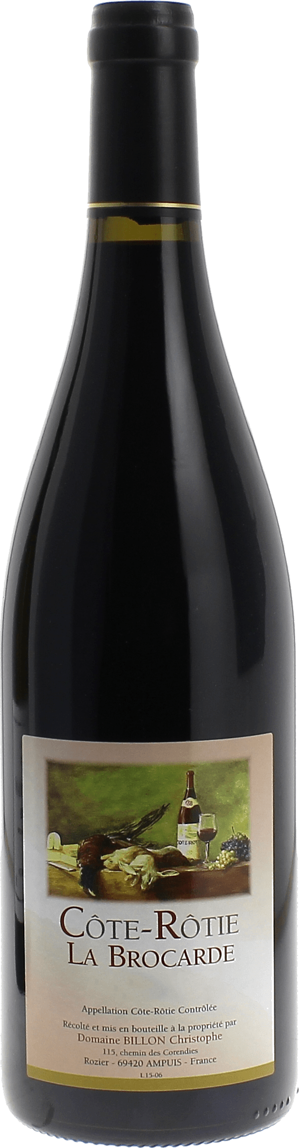 Côte rotie la brocarde domaine billon 2020