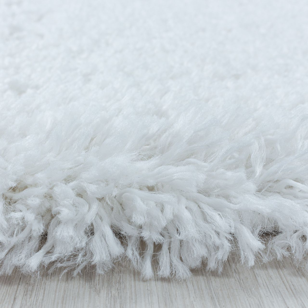 Ayyildiz Teppich, FLUFFY 3500, WHITE, 200 x 200 cm