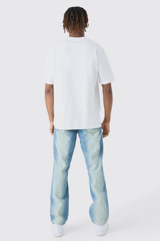 Tall T-Shirt mit Original Man Print