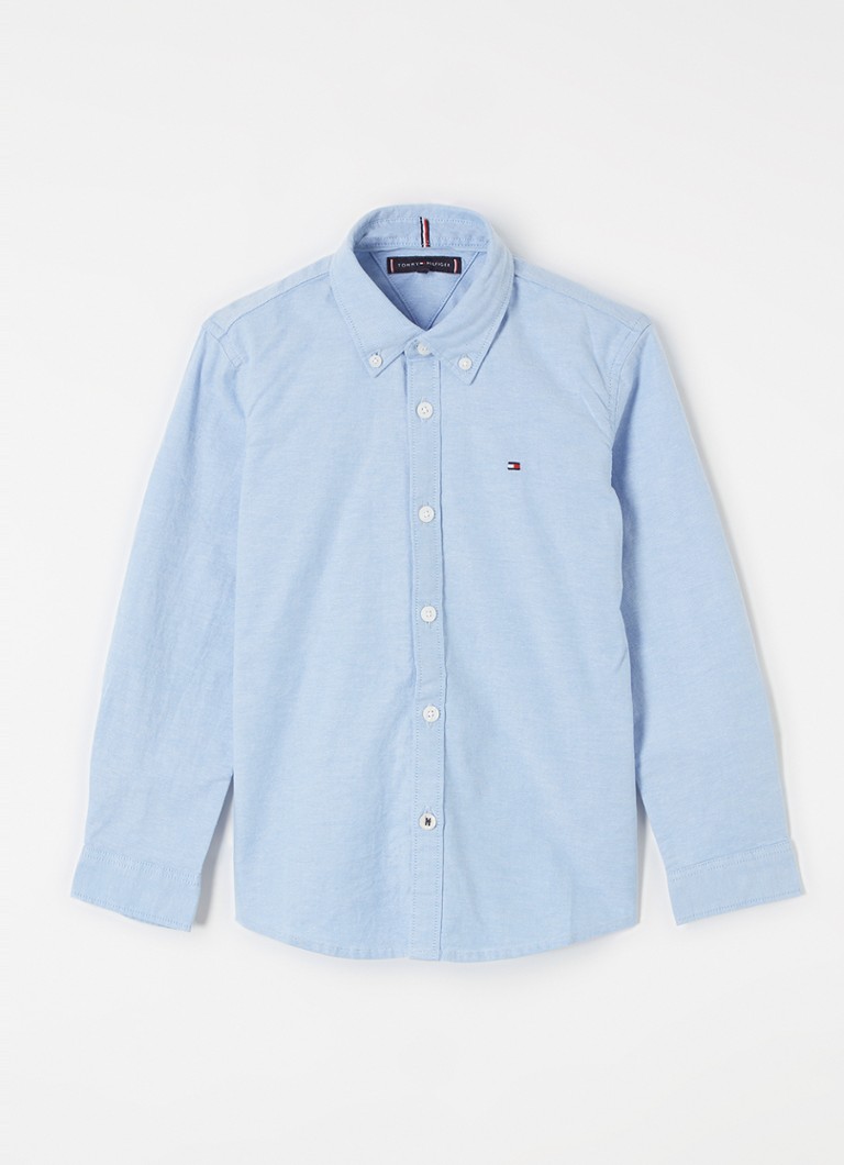 Cămașă Tommy Hilfiger cu logo brodat