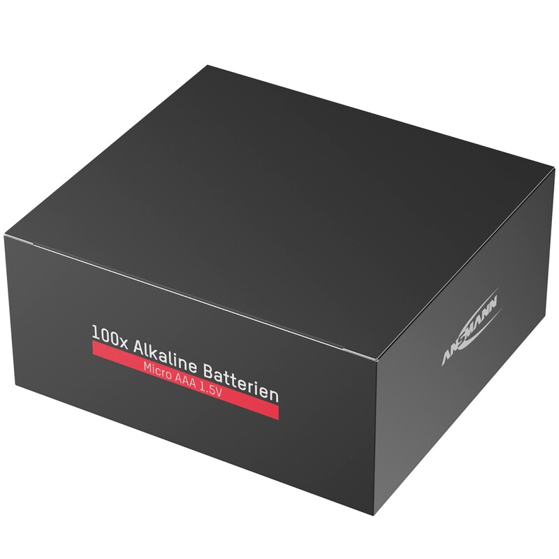 Ansmann Batterien Alkaline Micro AAA 100 Stück
