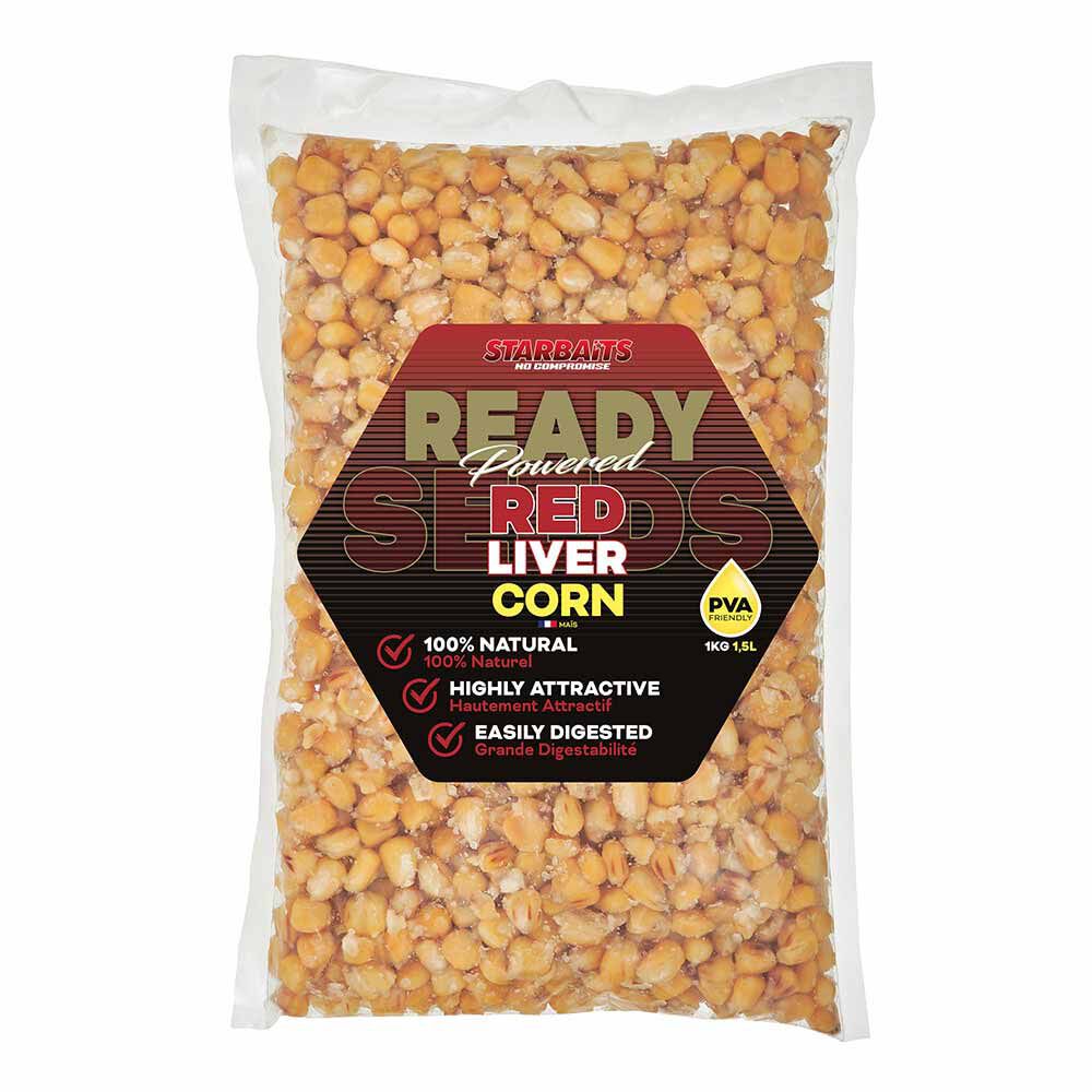 Graines Cuites Starbaits Ready Seed Red Liver Corn