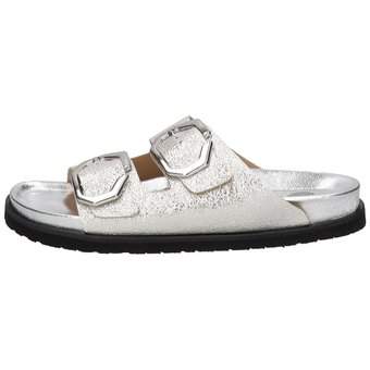 Genuins Galia Pantolette in silber