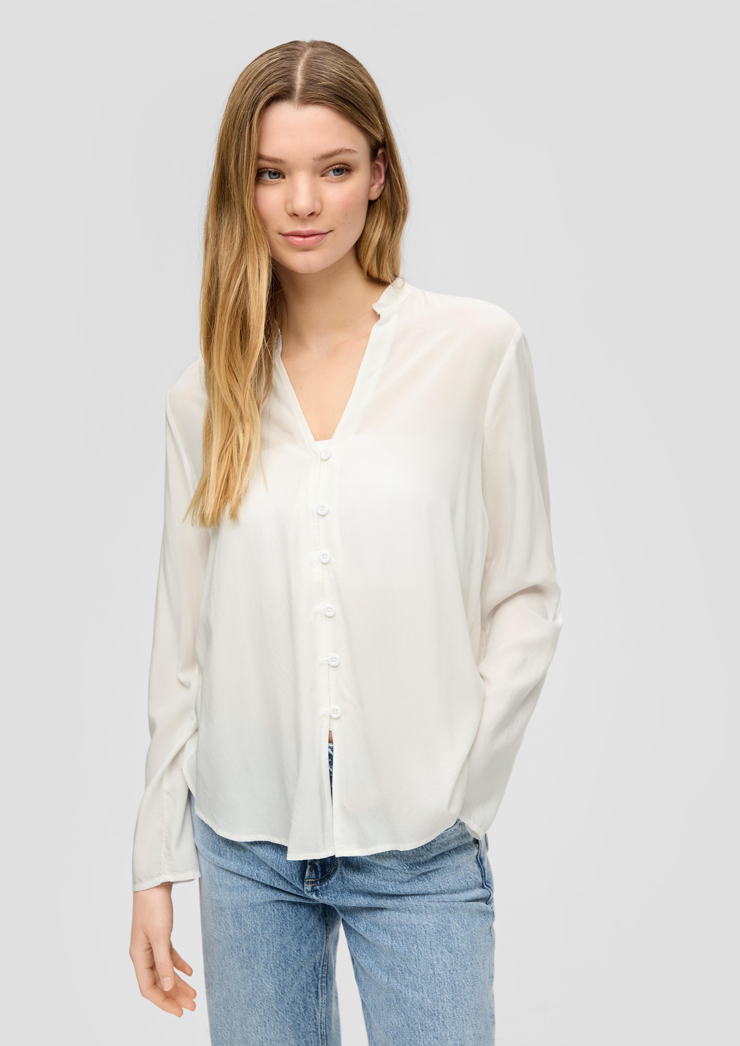 Viskosebluse mit Turn-up-Funktion  2140749-0200