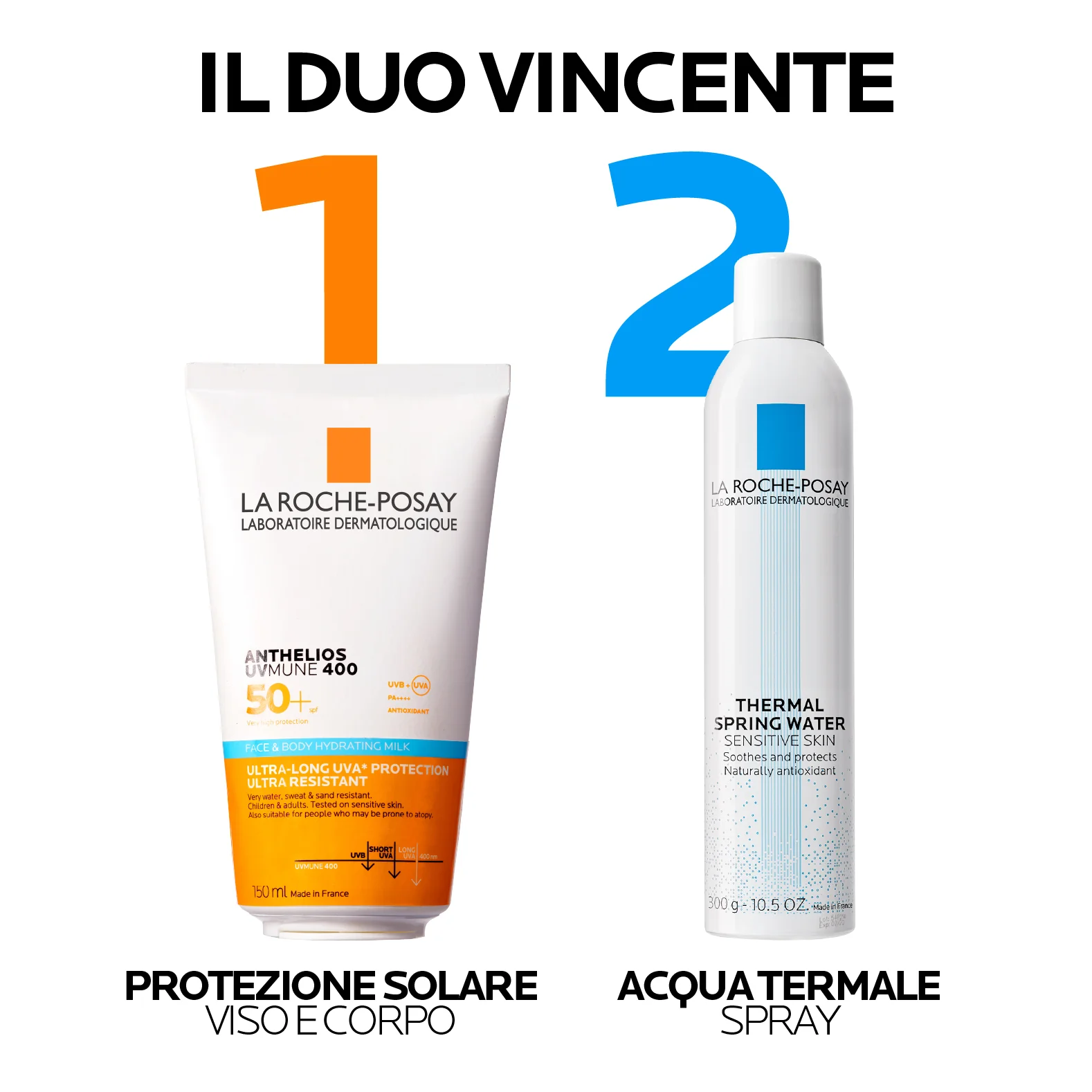 Anthelios UVMune 400 Leite Facial e Corporal FPS 50+ - Leite solar corporal de alta proteção, leite solar facial de alta proteção.