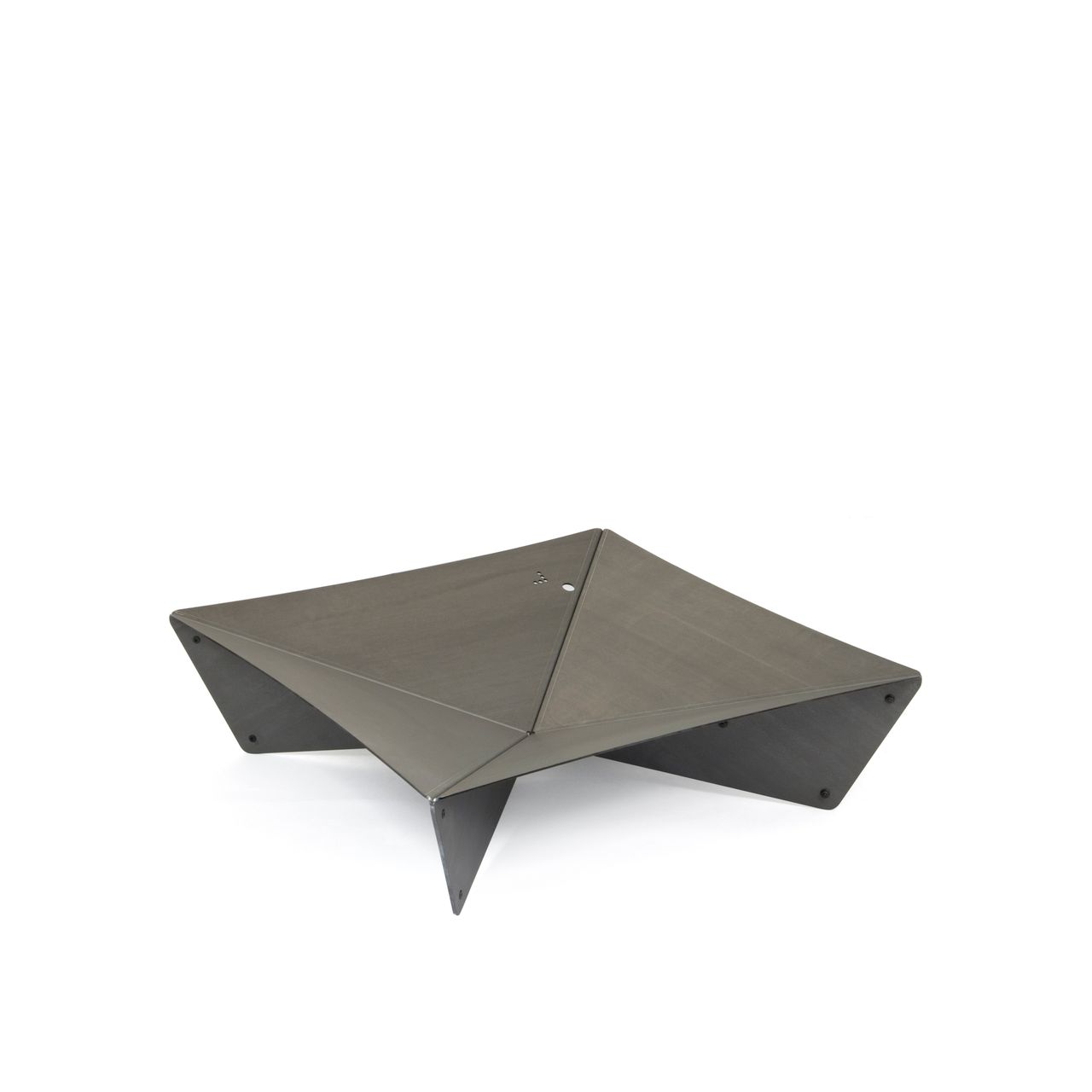 Keilbach Designprodukte Keilbach Feuerstelle, 80 x 80 x 22 cm, Stahl