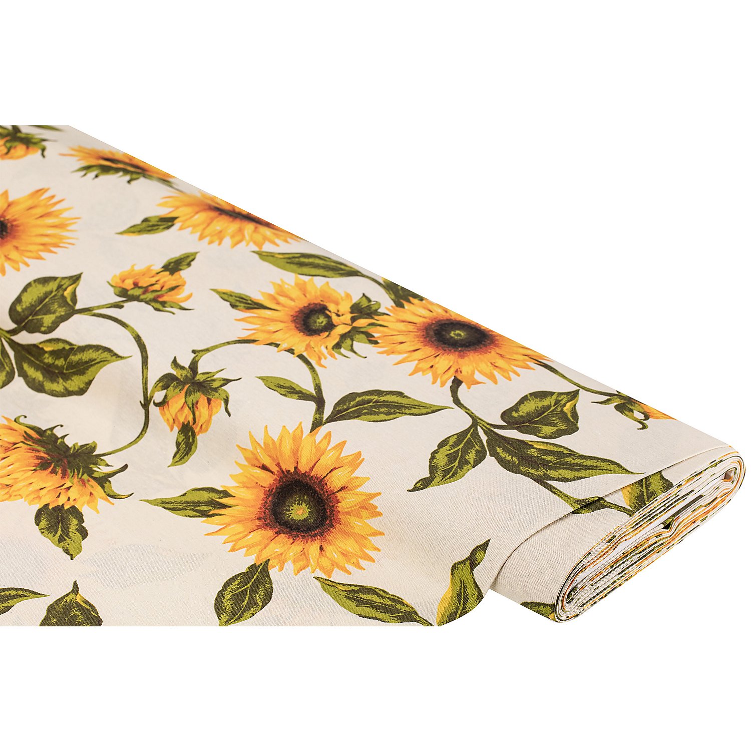 Dekostoff Sonnenblumen 