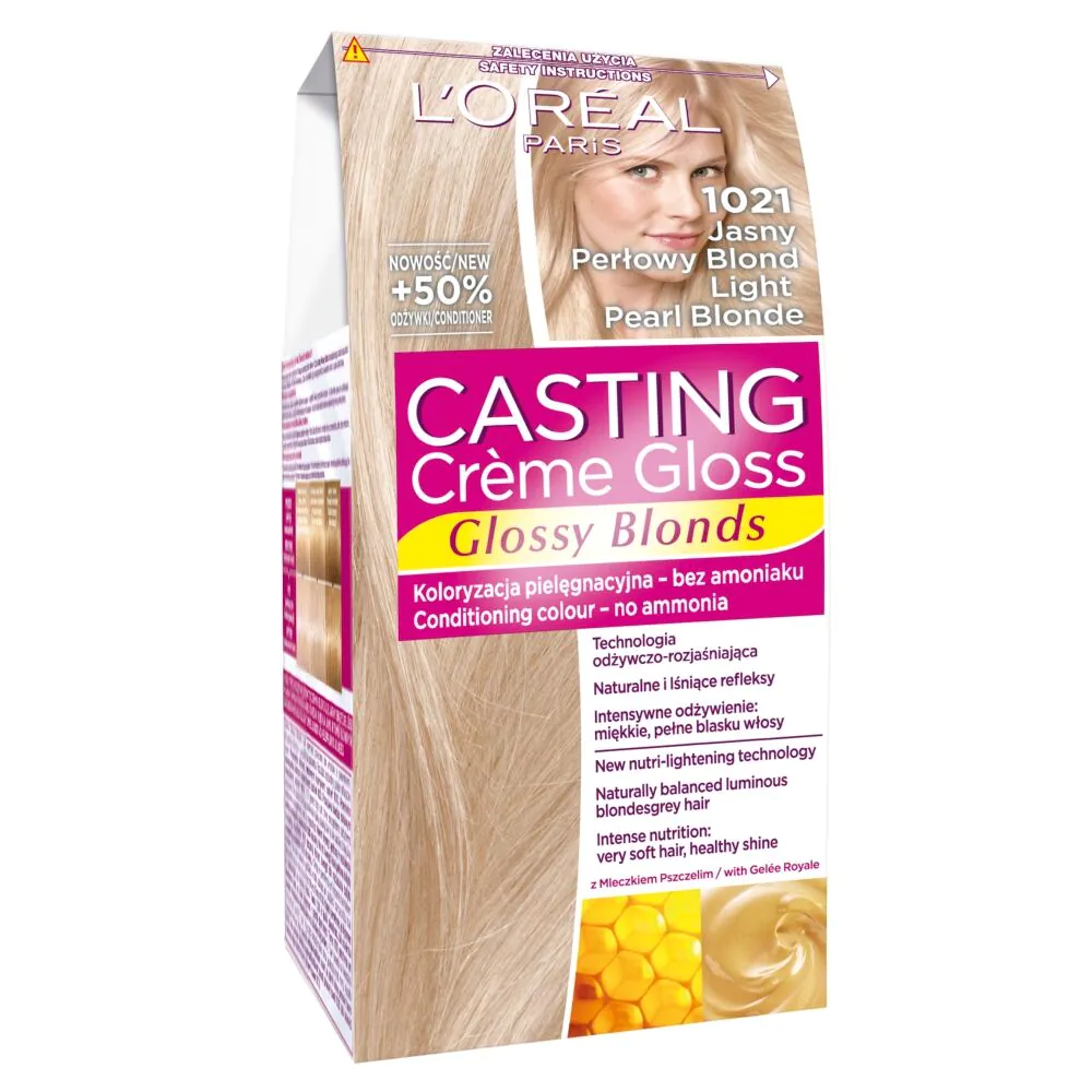 Farba za kosu Casting Creme Gloss 1021 Svijetlo biserno plava