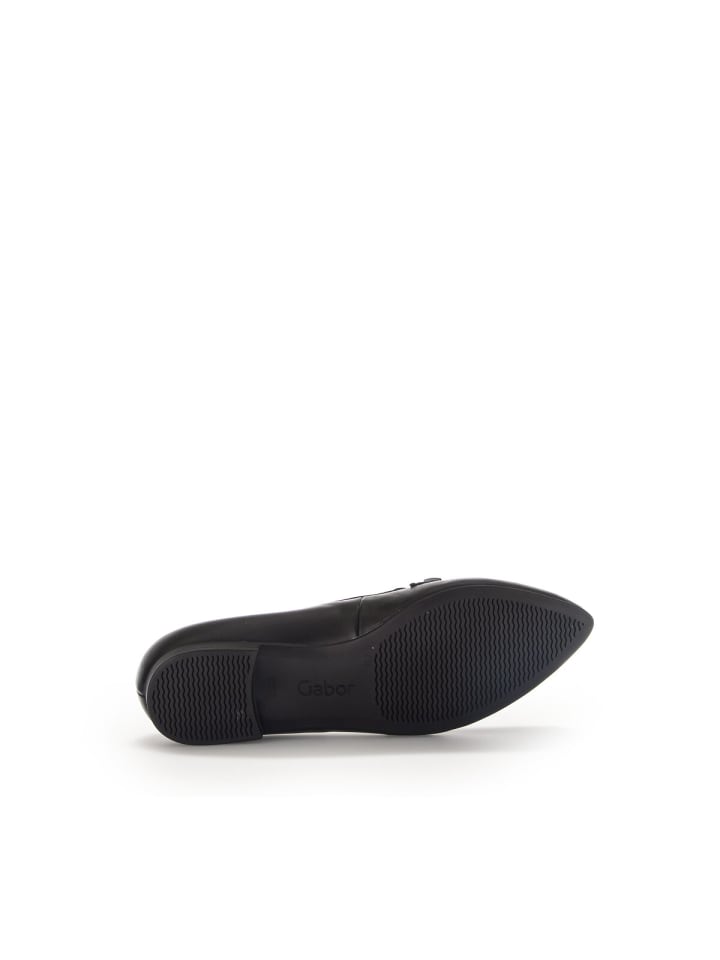 Gabor Fashion Elegante Ballerinas in schwarz günstig kaufen