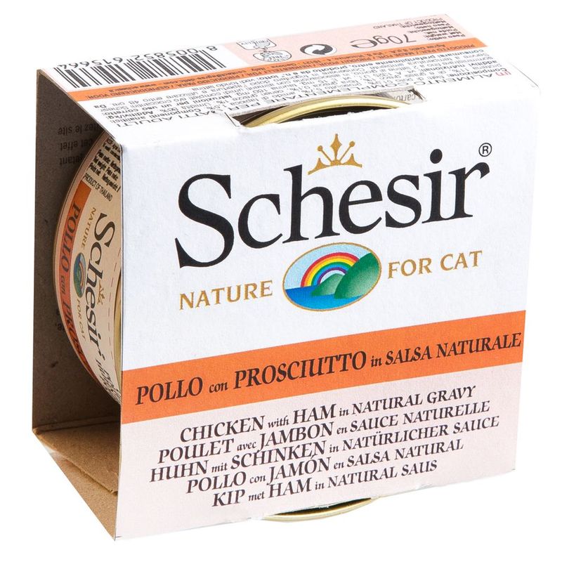 24 x 70 g Schesir in natürlicher Sauce % bei bitiba.de