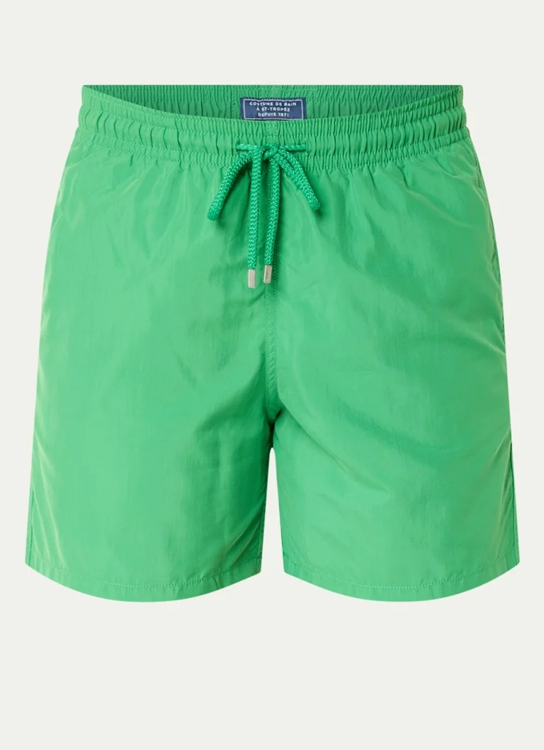 Vilebrequin Moorea swim shorts with print and side pockets