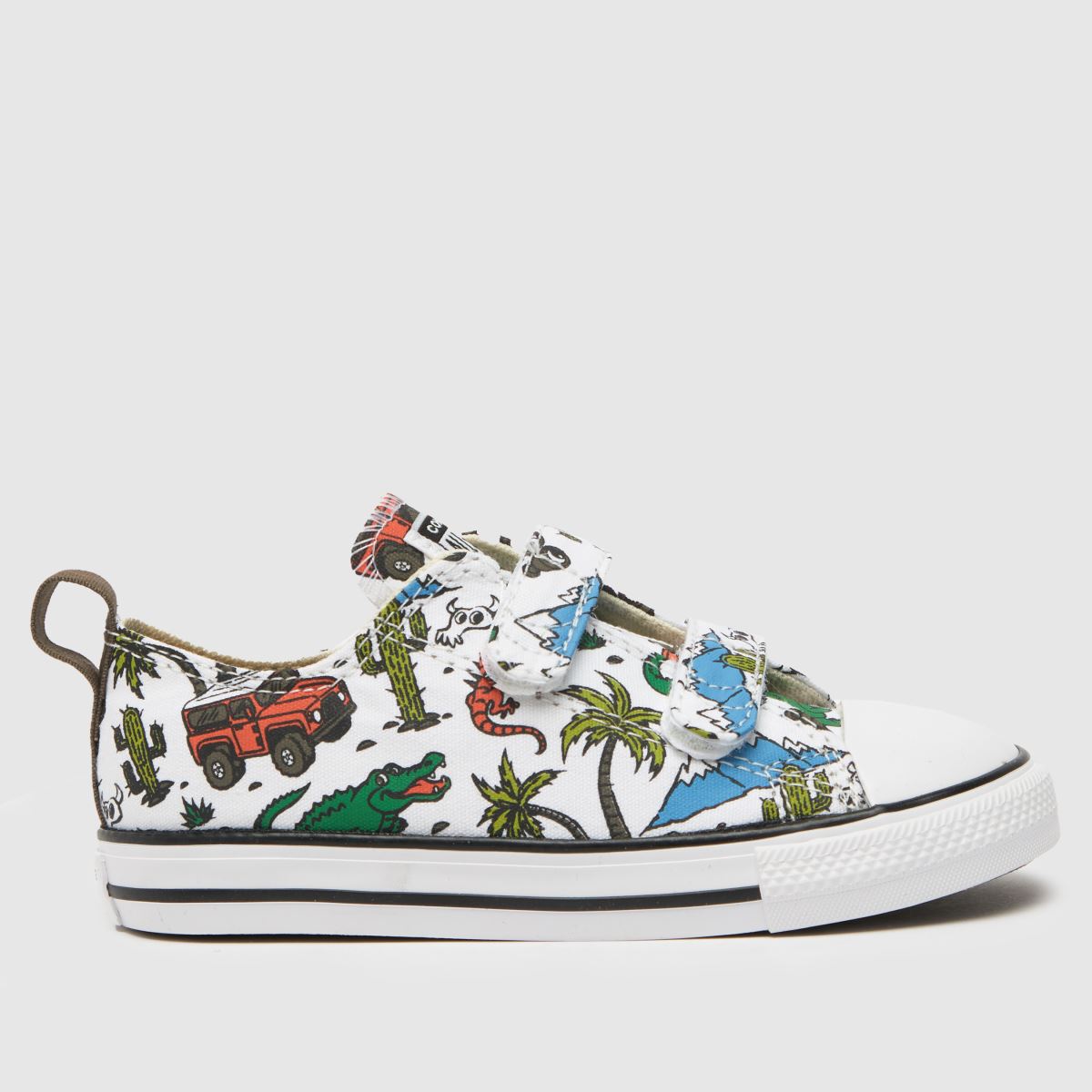 Converse multifärgade all star lo 2v pojkar småbarnsskor