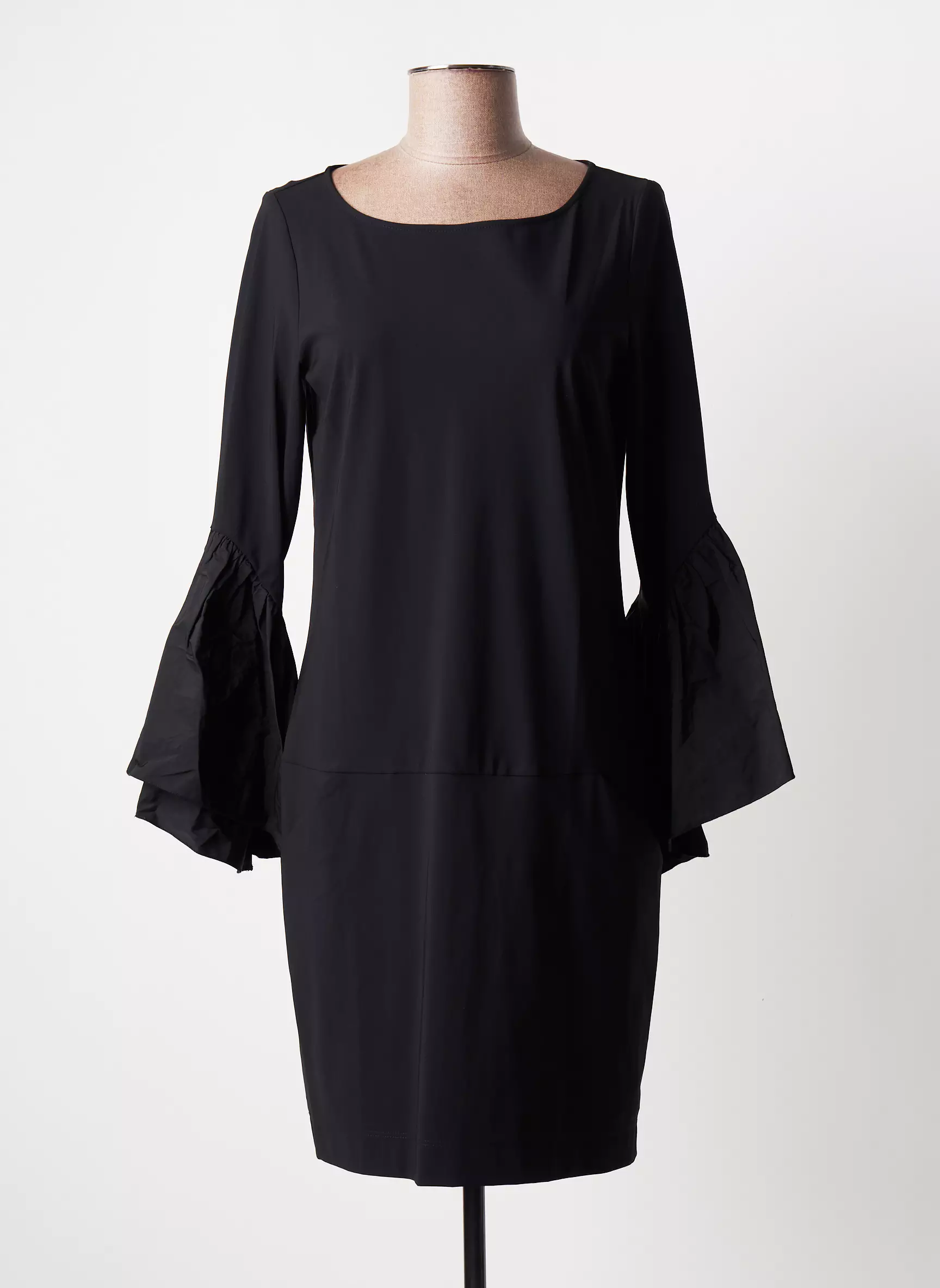Indies Robes Mi Longues Femme couleur noir