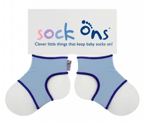 Sock ons ~ Sockenhalter ~ hellblau