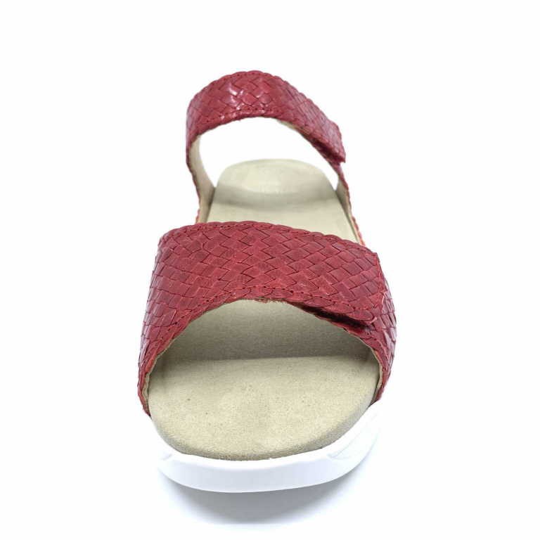 SOLIDUS Klassische Sandalen rot Greta