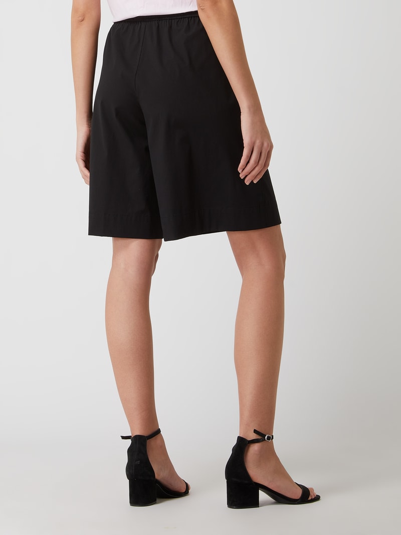 Bermudas mit Stretch-Anteil Modell 'Ida' in schwarz