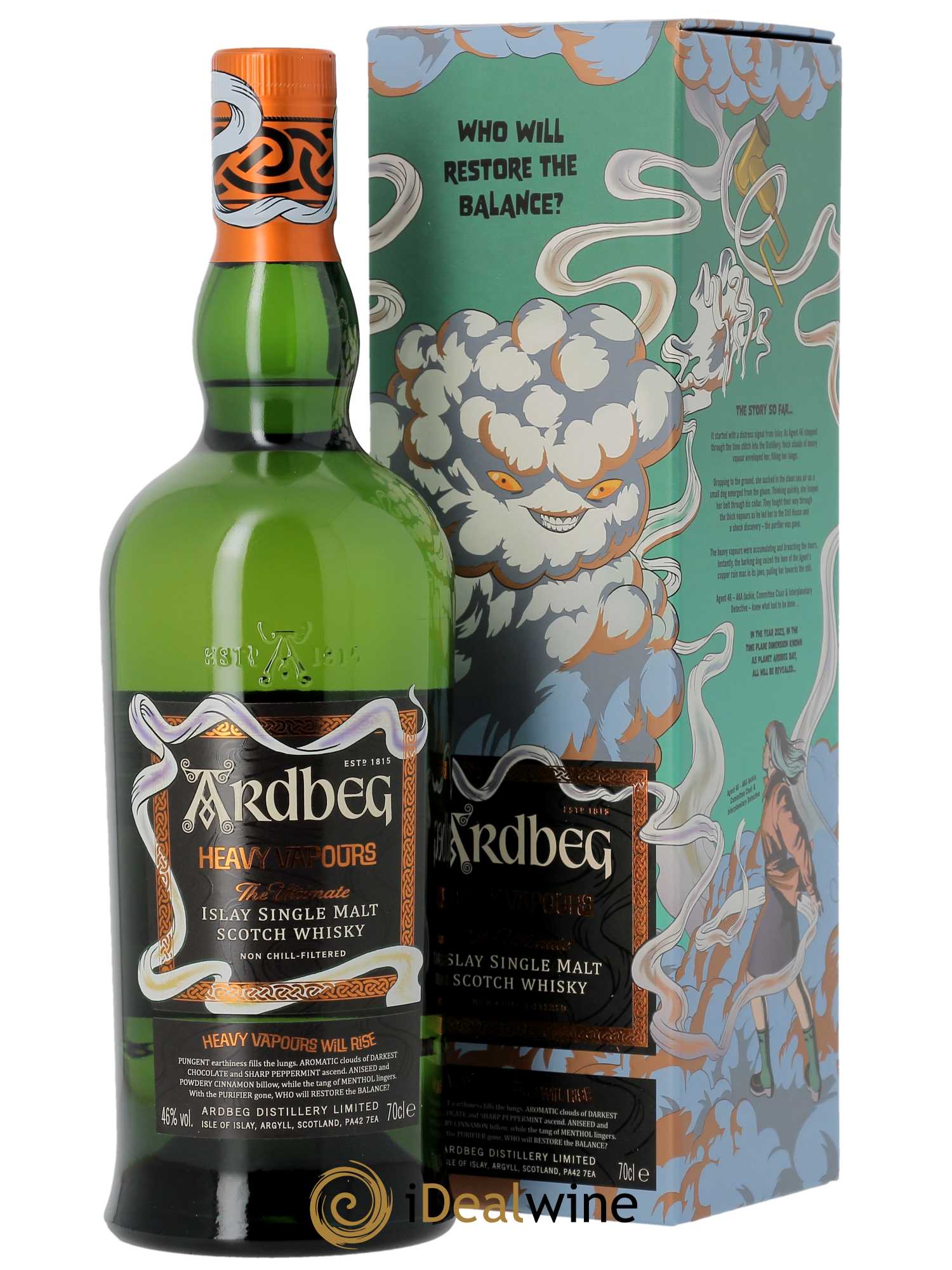 Whisky Ardbeg Heavy Vapours Edition Limitée 2023 (70cl)  - Lot de 1 Bouteille