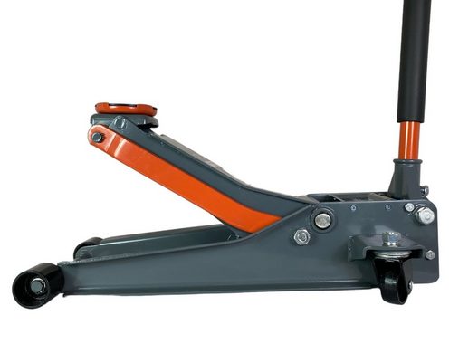 KrafTWelle Werkzeuge Rangierwagenheber Kraftwelle 4T Rangierwagenheber 75-500mm Hydraulik Doppelkolben, max. Hubhöhe: 50,00 cm