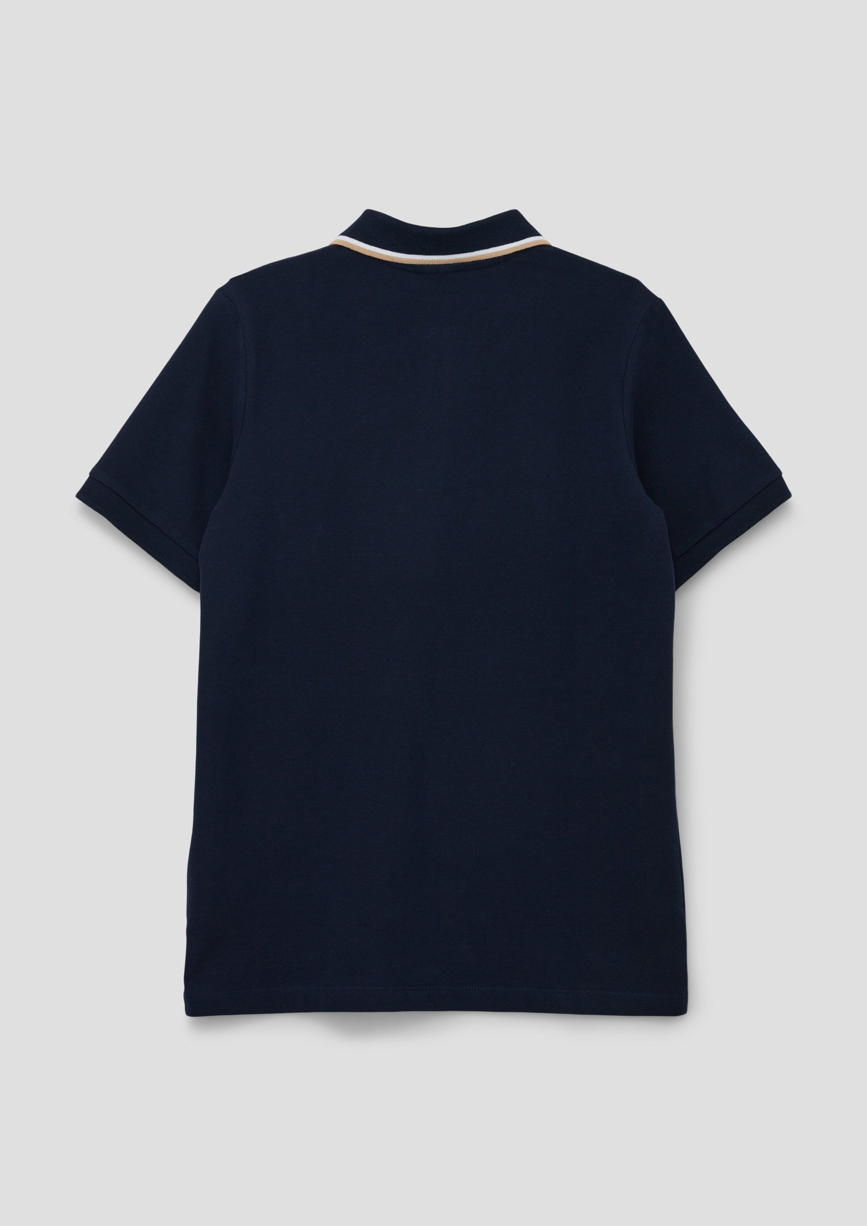Polo-Shirt mit Kontraststreifen  2140095-5952