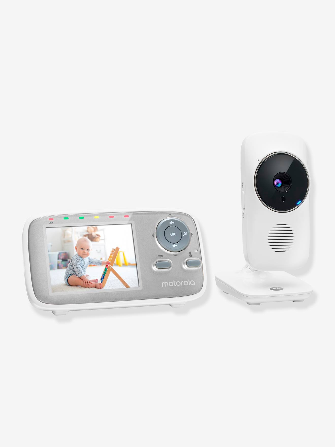 Babyphone vidéo sans fil VM 483 MOTOROLA blanc