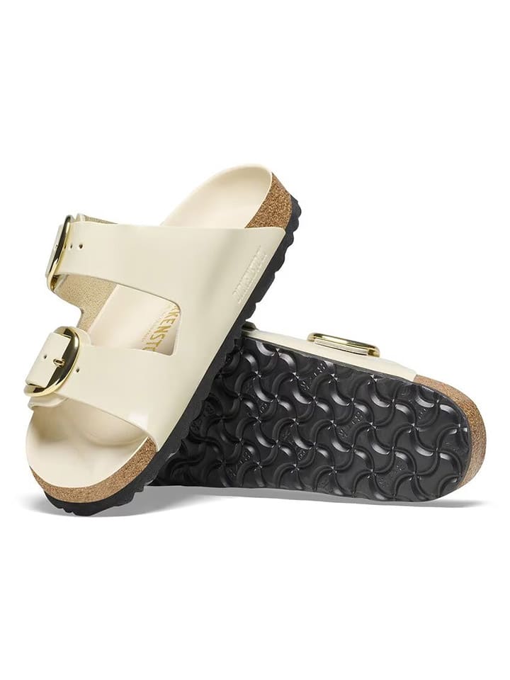 Birkenstock Leder-Pantoletten 