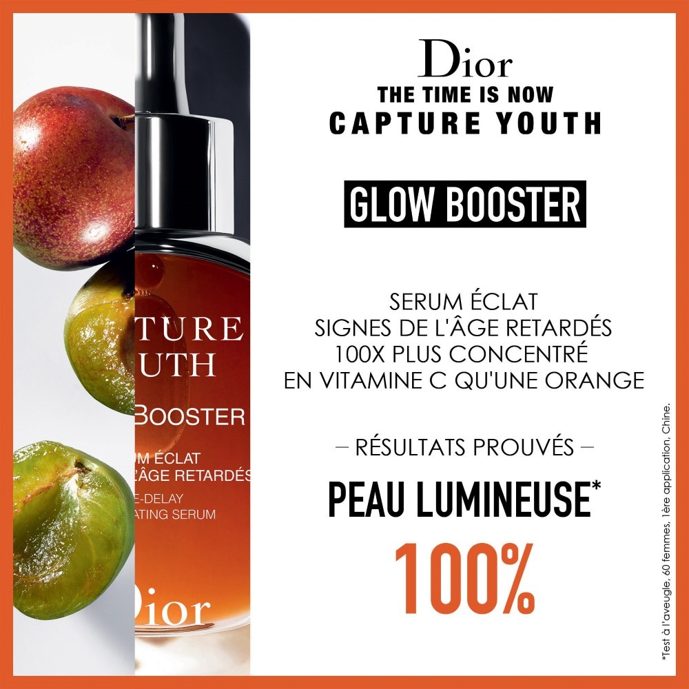 DIOR Capture Youth GLOW BOOSTER¤Sérum éclat - Signes de l'â ge retardés