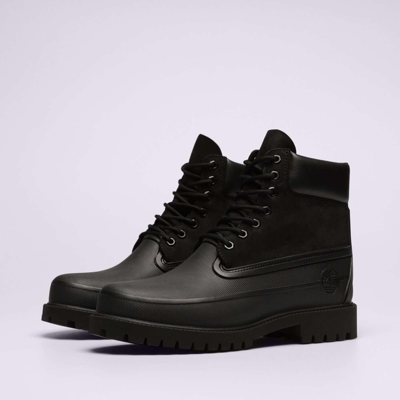 TIMBERLAND 6 INCH RUBBER TOE Schwarz