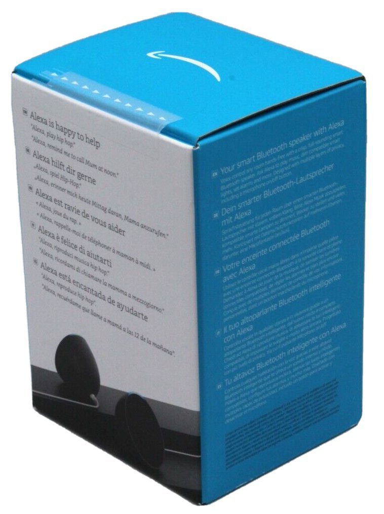 Amazon Echo Pop 2023 Kompakter & Smarter WLAN Bluetooth Lautsprecher Alexa Smart Speaker (WLAN (WiFi), Bluetooth, 15 W, voller Klang, mit Sprachsteuerung, Energiesparmodus)
