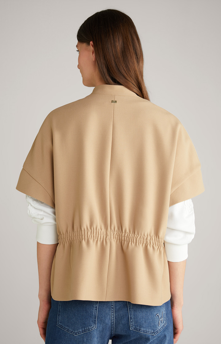 Cape-Blazer in Beige