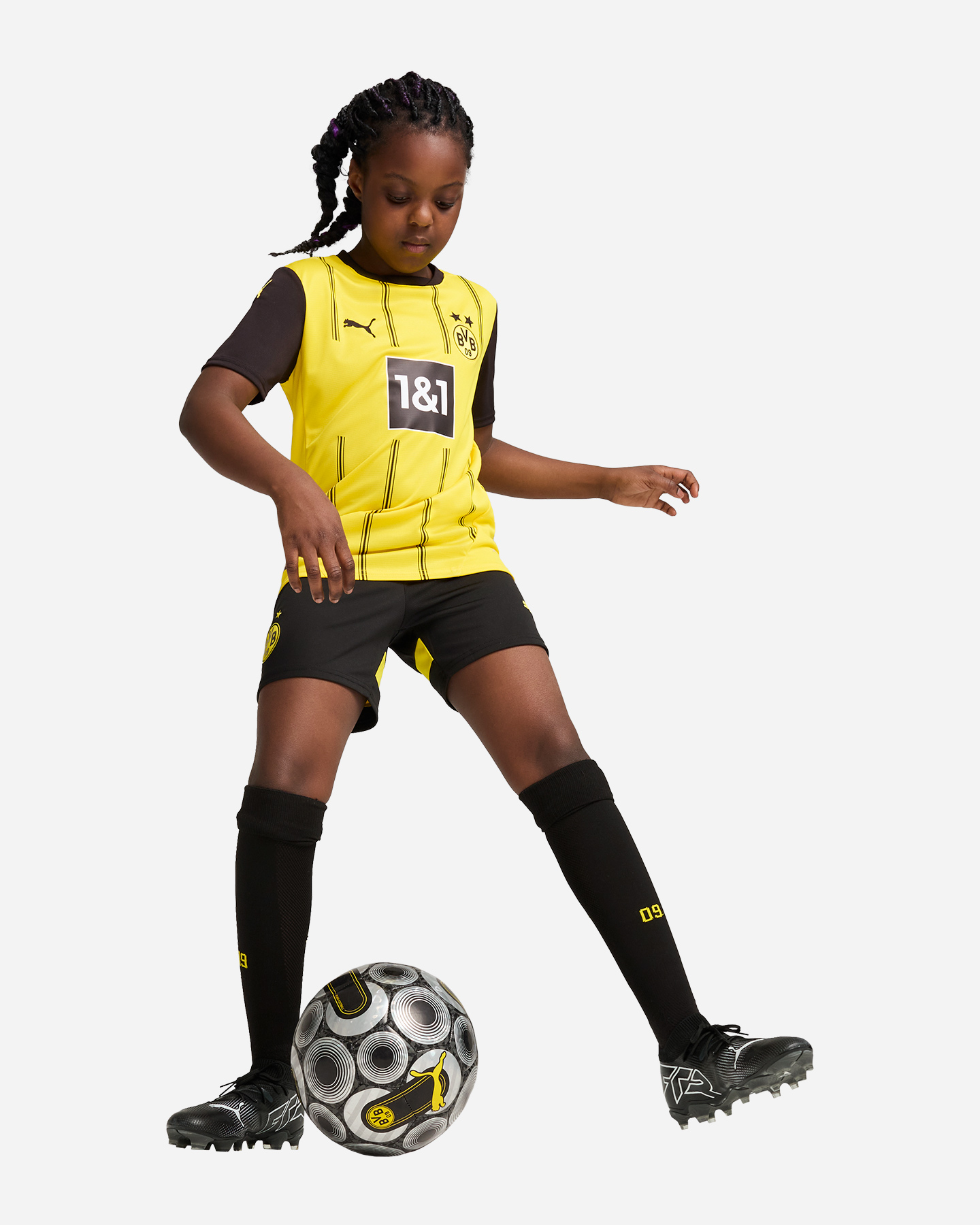 Oficiálny futbalový dres Puma Borussia Dortmund Home 24-25 Jr 774951-01