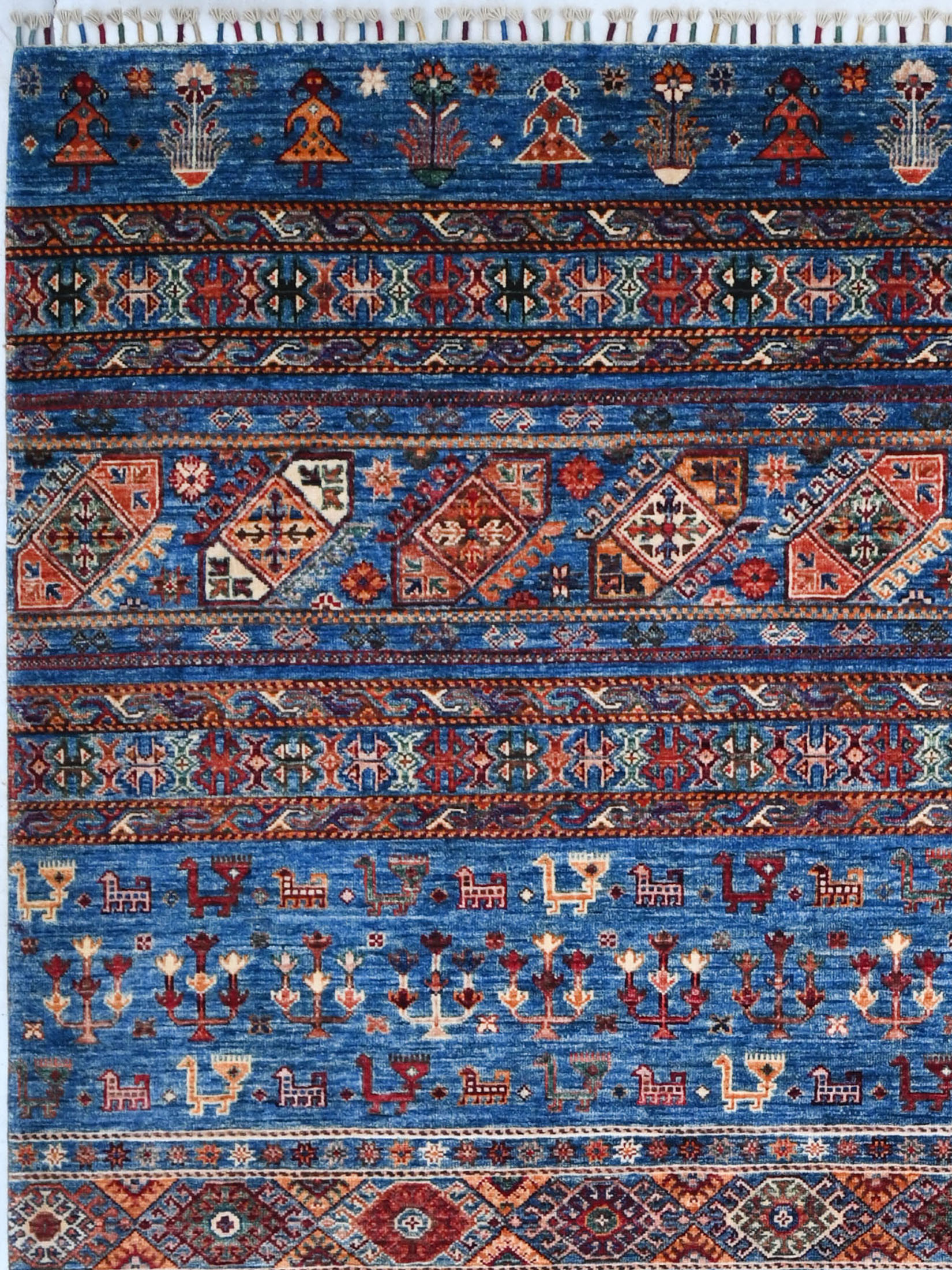 Chobi Schal ca. 181 x 258 cm, Unikat / Einzelstück