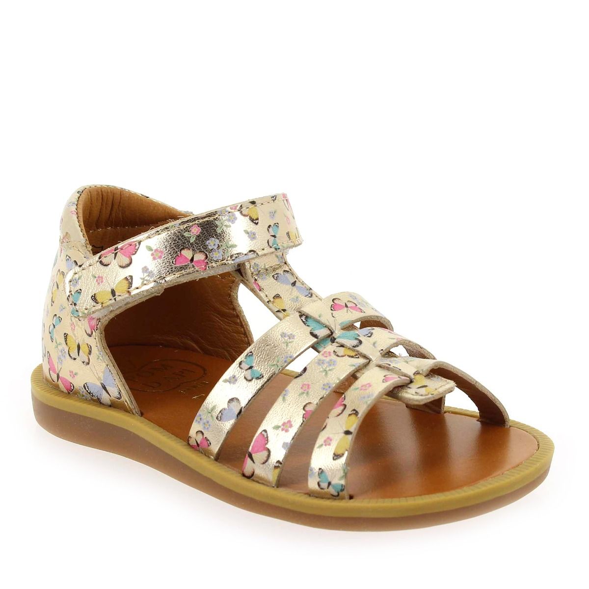 Pom d'api  POPPY STRAP - Doré multi