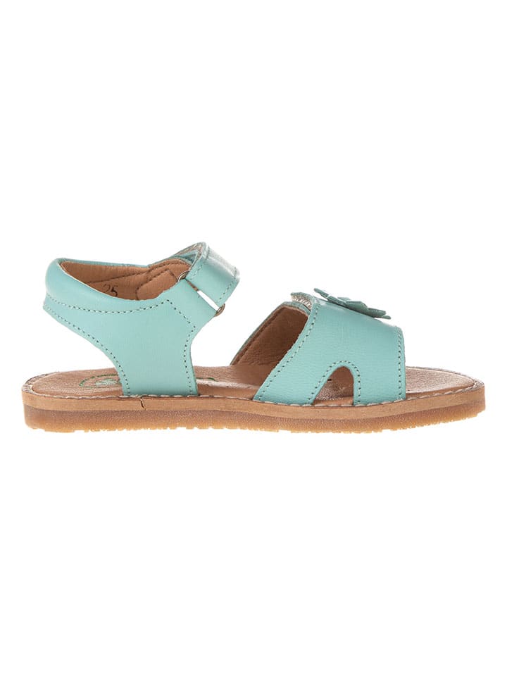 El Naturalista Leder-Sandalen in Hellblau günstig kaufen