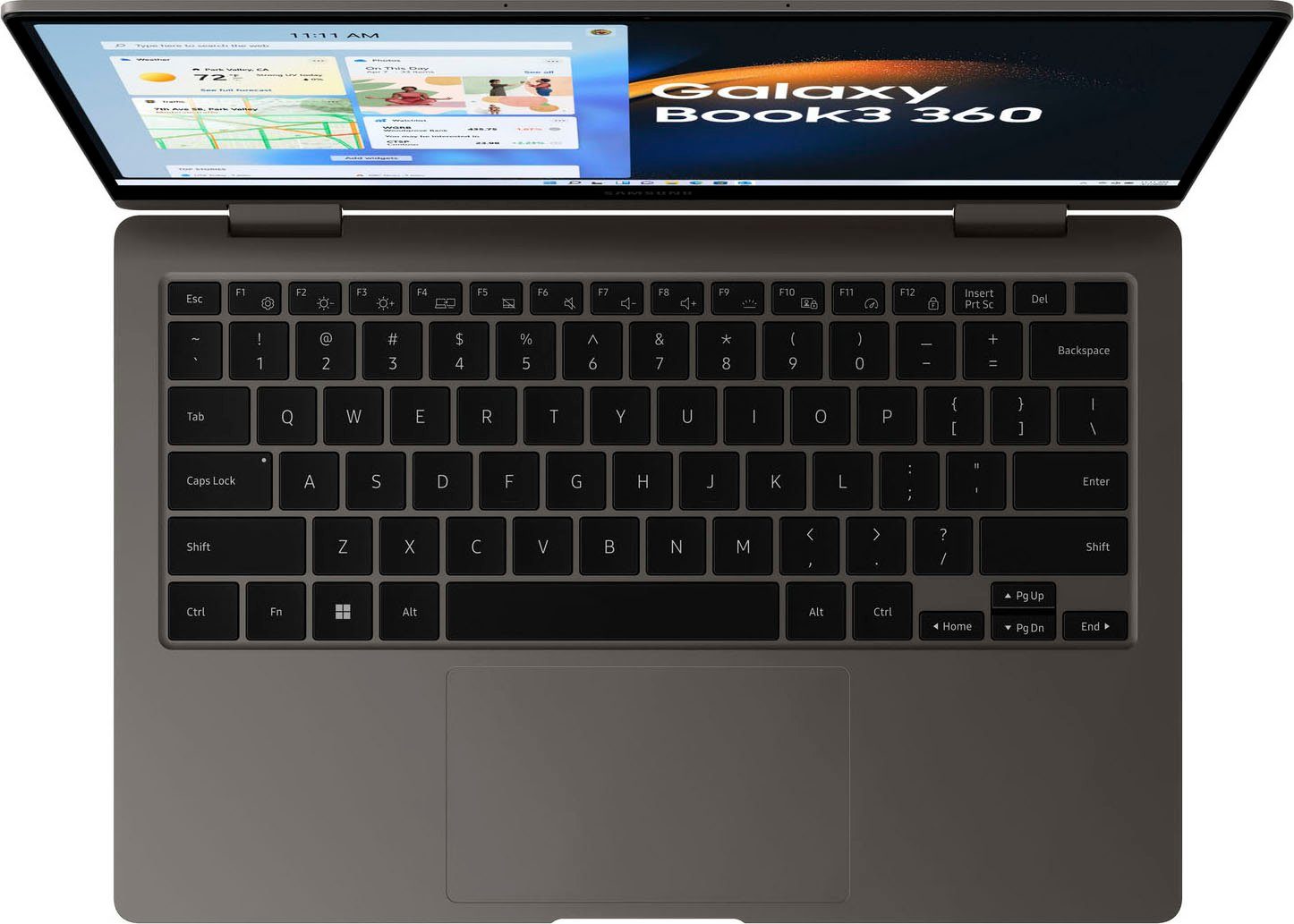 Samsung Galaxy Book3 360 Notebook (33,78 cm/13,3 Zoll, Intel Core i7 1360P, Iris Xe Graphics, 512 GB SSD)
