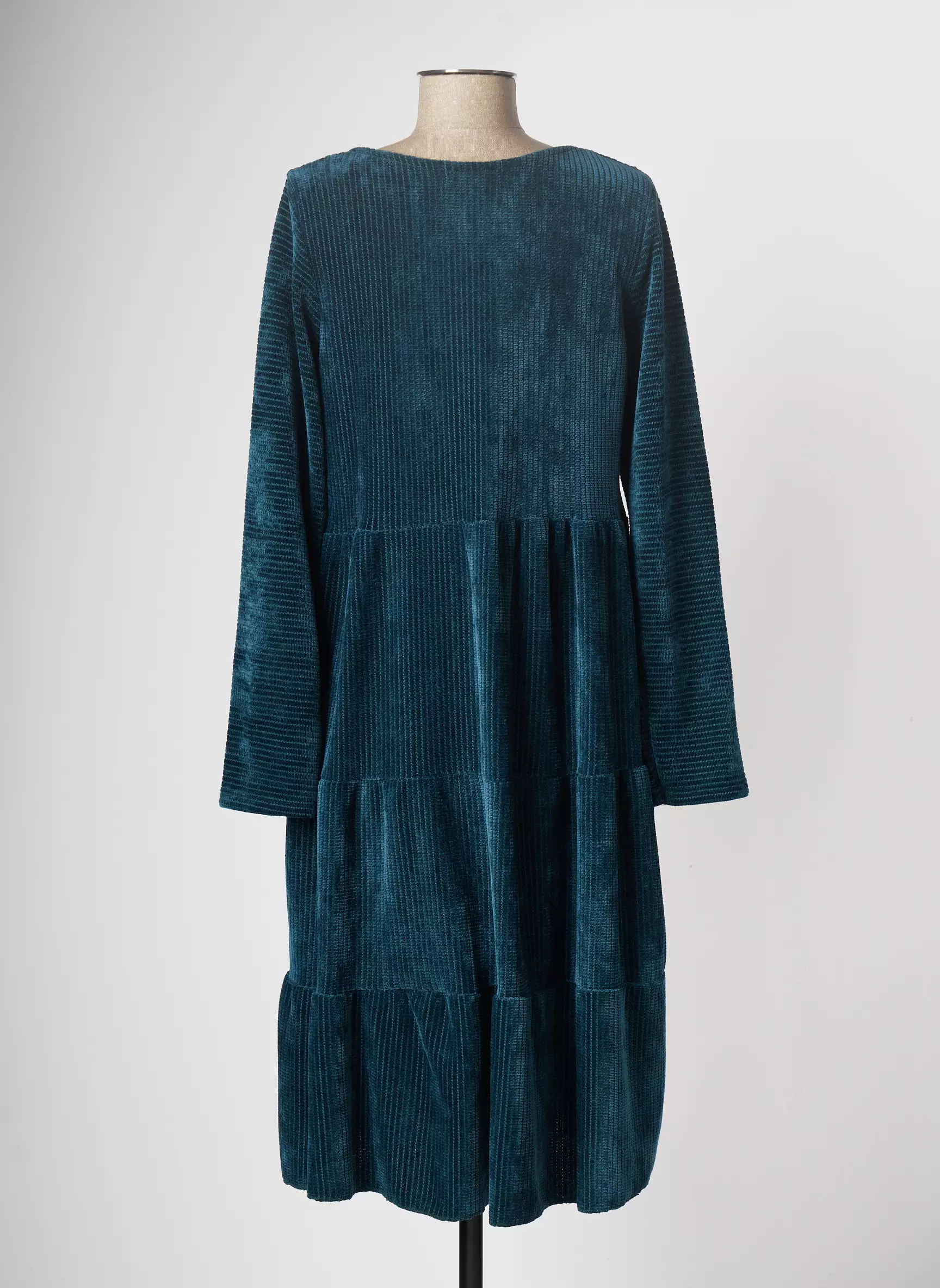 Couleurs Du Temps Robes Mi Longues Femme couleur vert