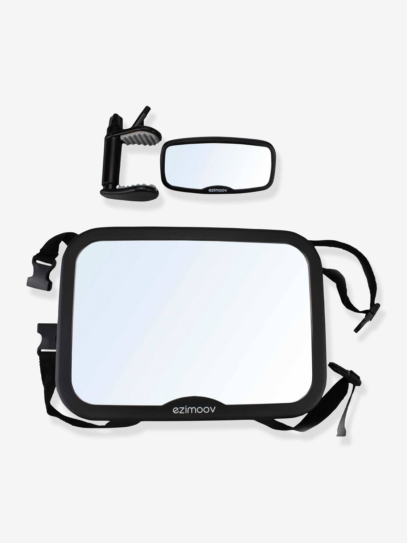 Ensemble 2 miroirs (rétroviseur et siège) EZIMOOV EZI Mirror Pack Eco-friendly noir