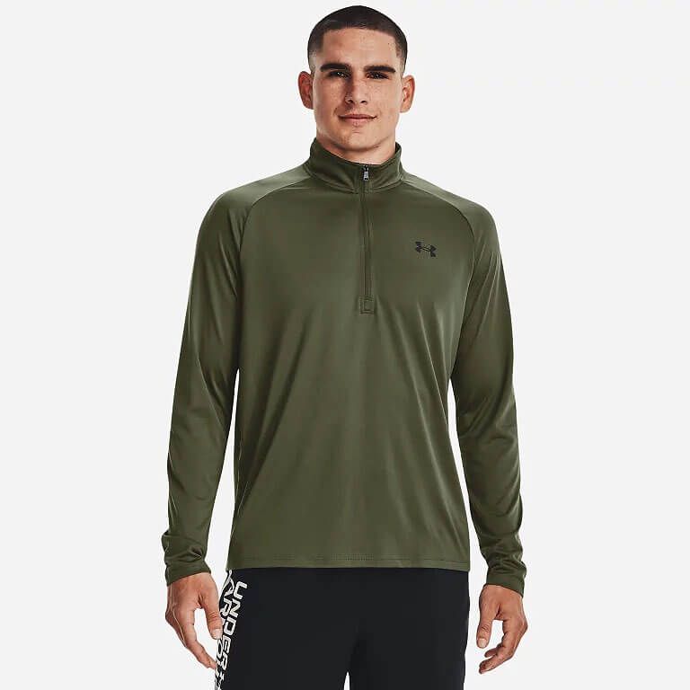 UA Tech 2.0 Langarm-Shirt mit Zip