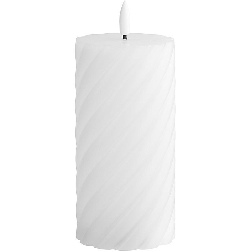Vie Selected Kubbelys 15 cm ø 7 cm LED spiral hvit