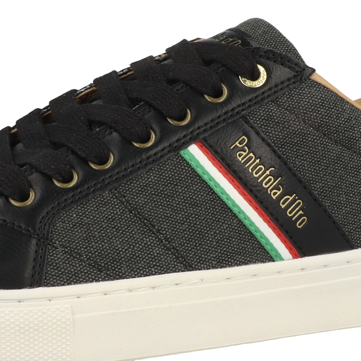 Pantofola d Oro Modena C Uomo Low Sneaker Low schwarz