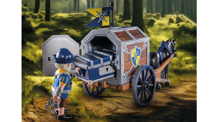 PLAYMOBIL 71484 - Novelmore - Überfall auf Transportwagen