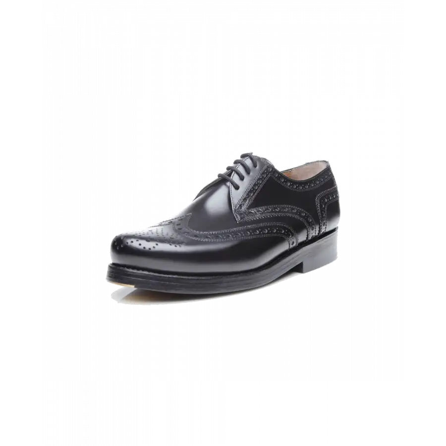 Heinrich Dinkelacker - Businessschuhe Derby RIO FULL-BROGUE BC Kalbsleder - schwarz
