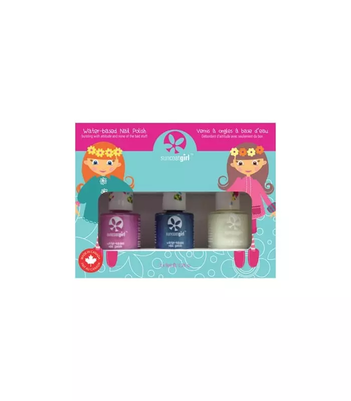 SUNCOATGIRL KIT DE VERNIS À L'EAU Princesse Sirene