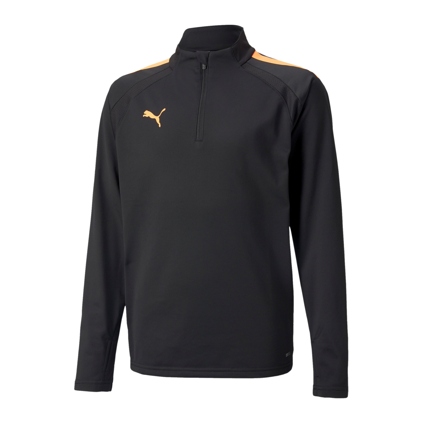 PUMA teamLIGA HalfZip Sweatshirt Kids Schwarz F45
