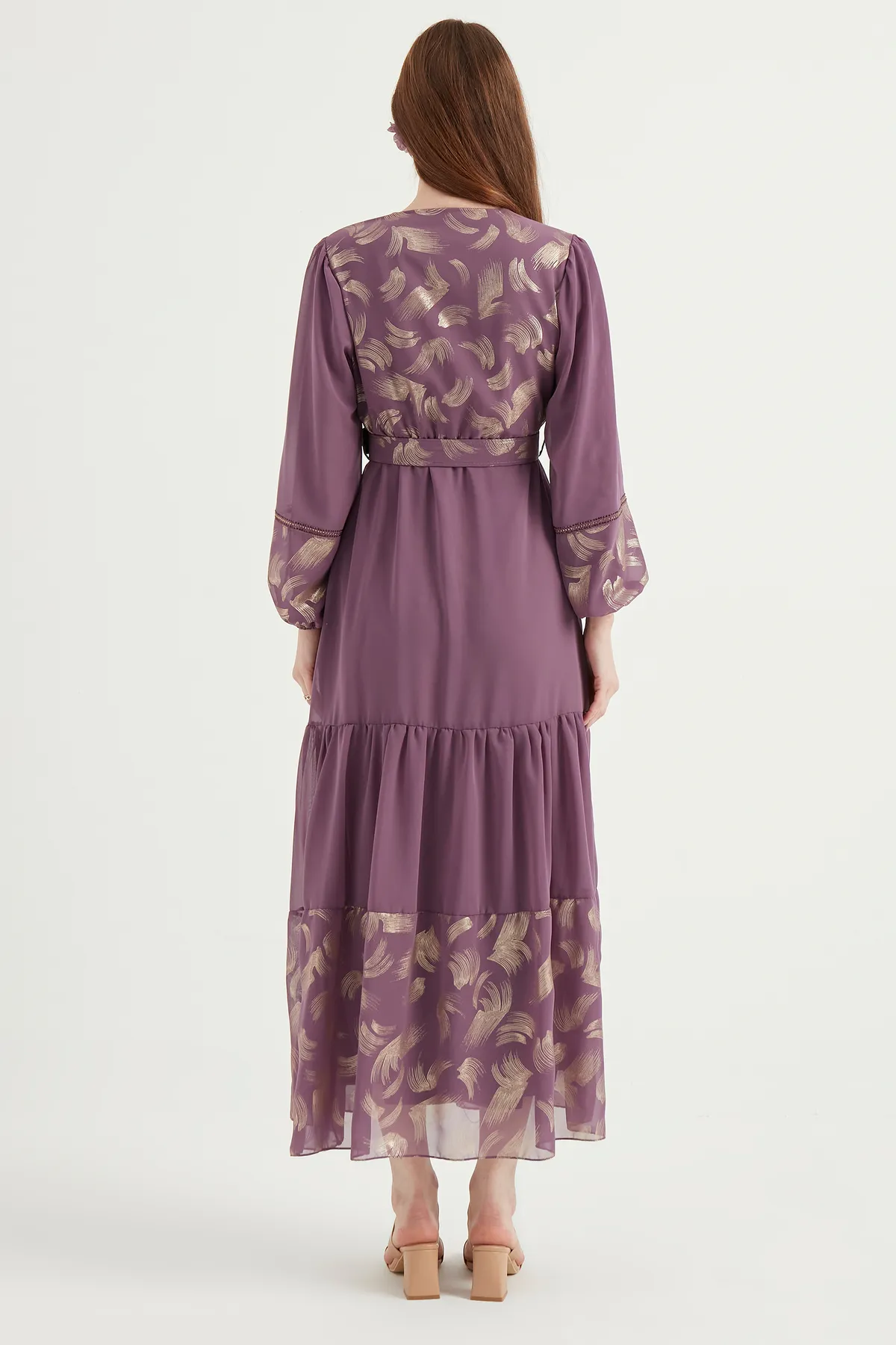 Herita  Kleid - Lila - A-Linie