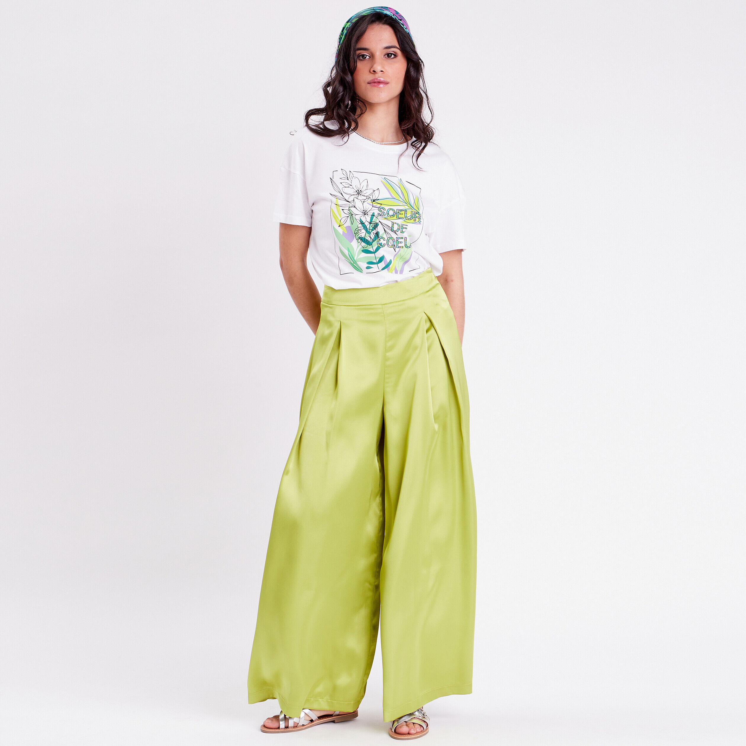T-shirt manches courtes blanc femme | Cache Cache