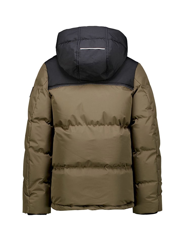 Garcia Steppjacke in Khaki/ Schwarz günstig kaufen
