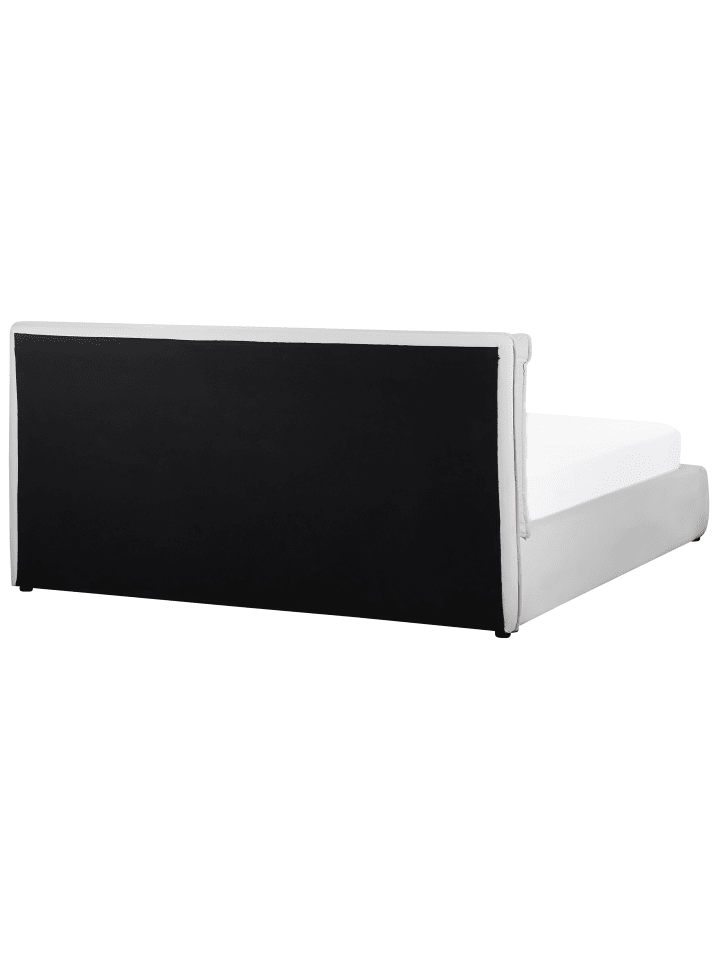 Beliani Doppelbett BAJONNA in Weiß - (W) 204 x (H) 102 x (L) 235 cm günstig kaufen onesize