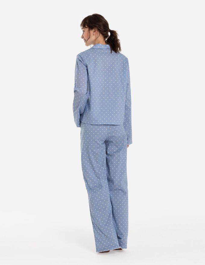 Pyjama Set aus Shirt und Hose - Baumwolle