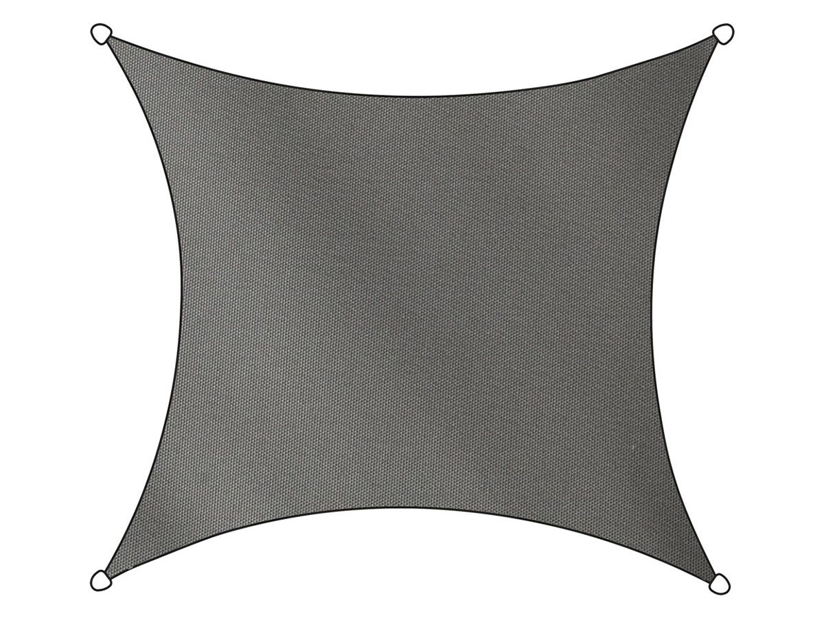 Livin Como Quadrat Polyester 3,6 x 3,6 Meter Schattentuch