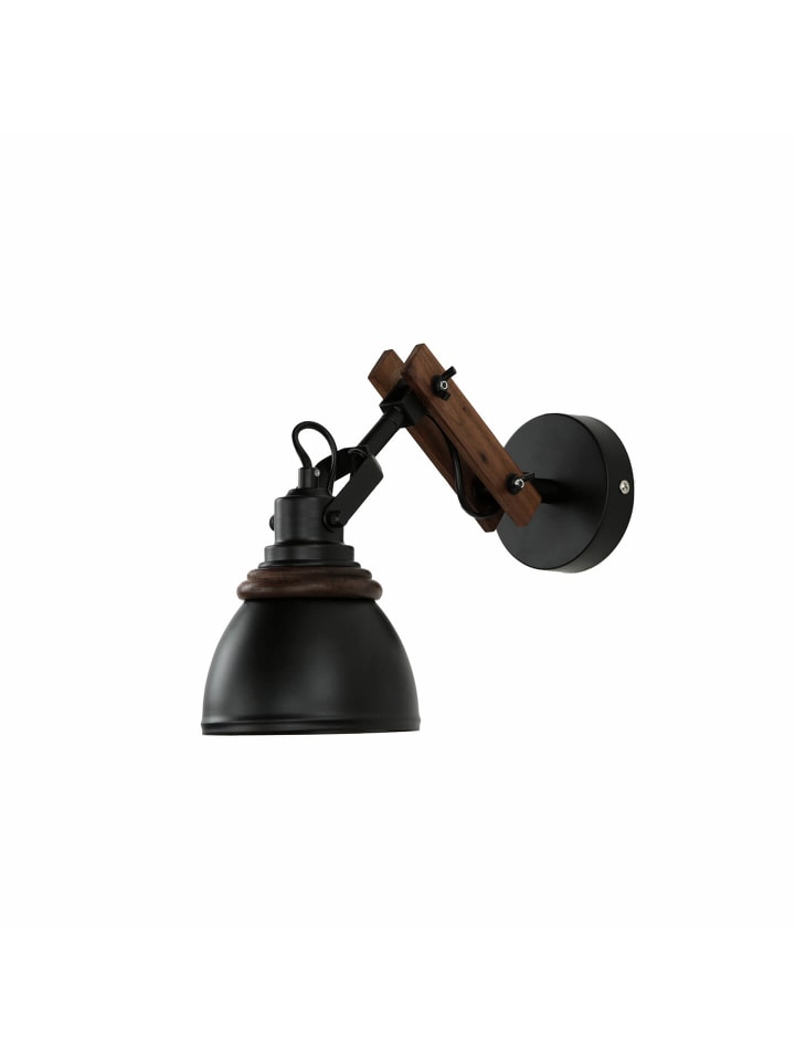 Licht-Erlebnisse Wandlampe in Schwarz Natur günstig kaufen onesize